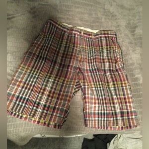 Polo Ralph Lauren Bermuda Shorts Madras Patchwork plaid Mens 36